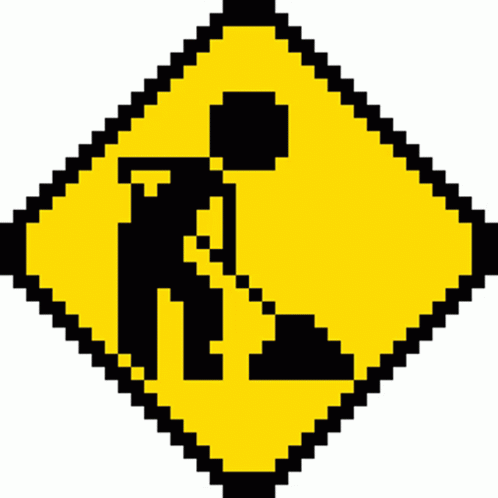 Construction worker shoveling